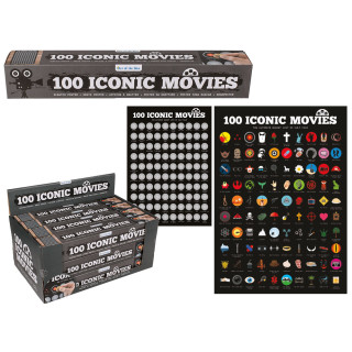 Nutrinamas plakatas "Iconic Movies"