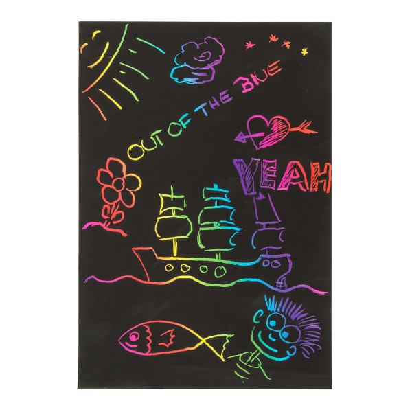 Nutrinami lapai "Rainbow" A5 Nutrinami lapai "Rainbow" A5