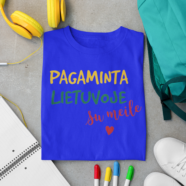 Vaikiški marškinėliai "Pagaminta Lietuvoje" Vaikiški marškinėliai "Pagaminta Lietuvoje"