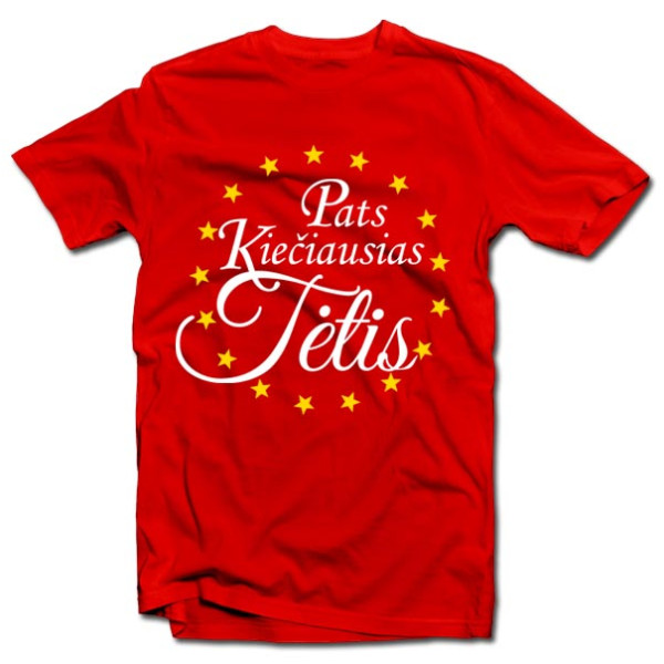 Marškinėliai "Pats Kiečiausias Tėtis"