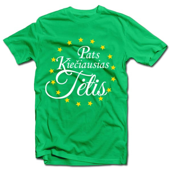 Marškinėliai "Pats Kiečiausias Tėtis"