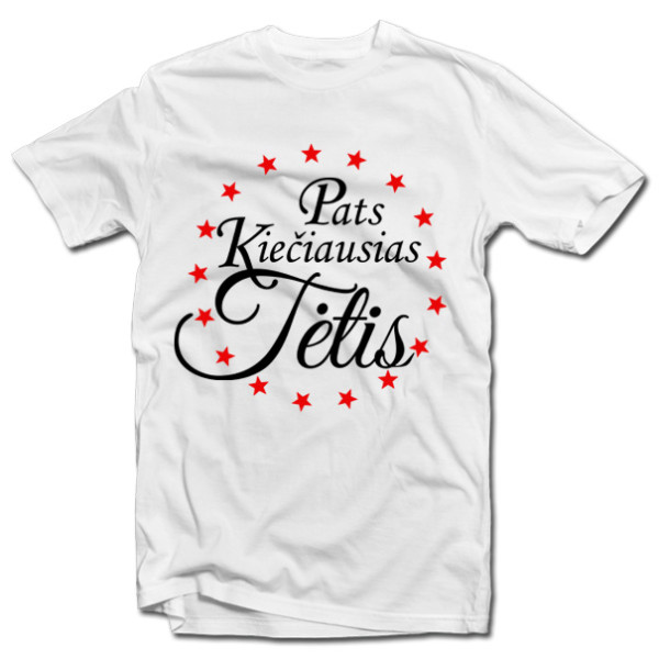 Marškinėliai "Pats Kiečiausias Tėtis"
