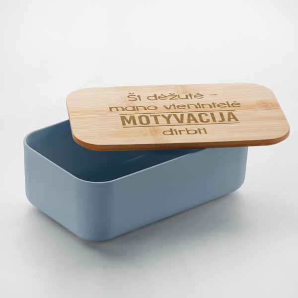 Pietų dėžutė "BEIBABOX - motyvacija dirbti"
