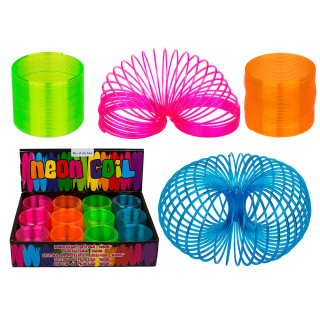 Plastikinė neoninė "Spyruoklė" (skersmuo 7,5cm)