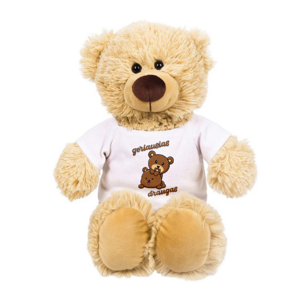 Pliušinis meškiukas "Bernie - geriausias draugas" (25 cm) Pliušinis meškiukas "Bernie - geriausias draugas" (25 cm)