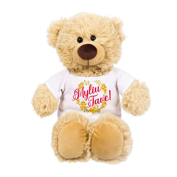 Pliušinis meškiukas "Bernie - Myliu Tave!" (25 cm) Pliušinis meškiukas "Bernie - Myliu Tave!" (25 cm)