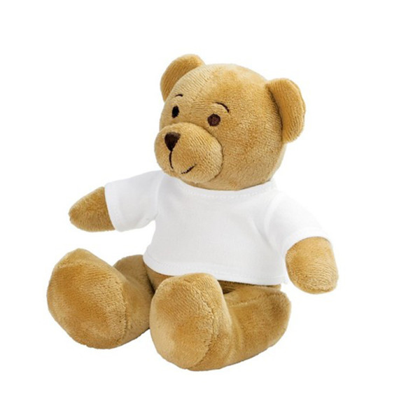 Pliušinis meškiukas "Siddy" su Jūsų pasirinktu vardu (15 cm)