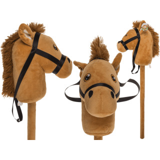 Pliušinis šokinėjimo žaislas "Hobby Horse", 75cm