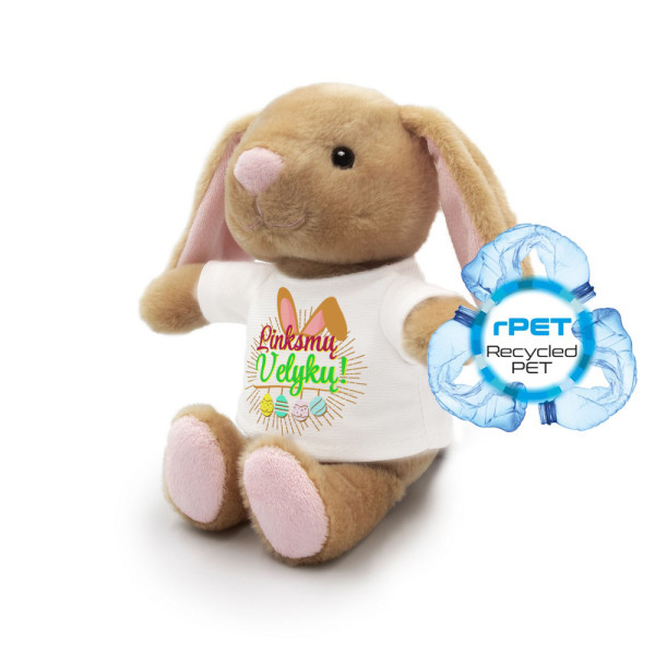 Pliušinis zuikutis "Binky - Linksmų Velykų!" (18 cm) Pliušinis zuikutis "Binky - Linksmų Velykų!" (18 cm)