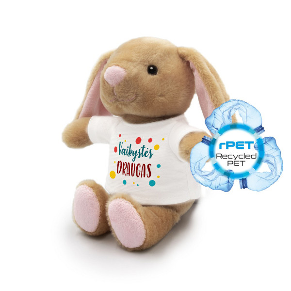 Pliušinis zuikutis "Binky - Vaikystės draugas" (18 cm) Pliušinis zuikutis "Binky - Vaikystės draugas" (18 cm)