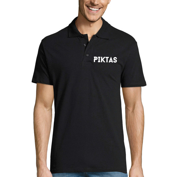 Polo marškinėliai "PIKTAS" Polo marškinėliai "PIKTAS"