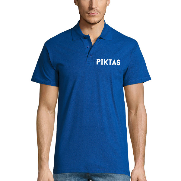 Polo marškinėliai "PIKTAS" Polo marškinėliai "PIKTAS"
