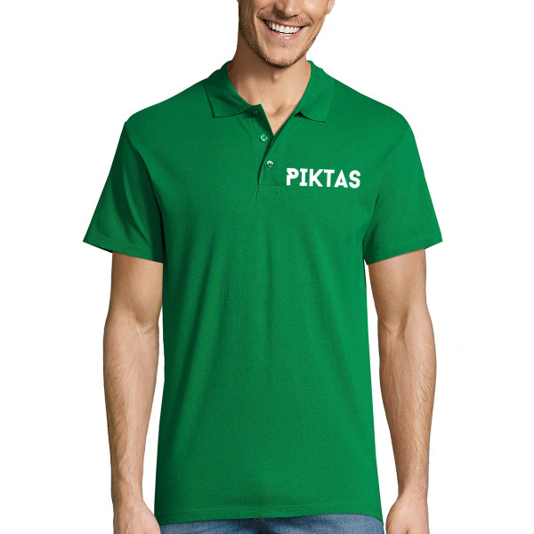Polo marškinėliai "PIKTAS" Polo marškinėliai "PIKTAS"