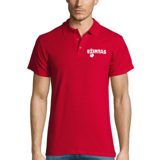 Polo marškinėliai "Užimtas"