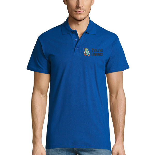 Polo marškinėliai "Žvejys ligonis" Polo marškinėliai "Žvejys ligonis"