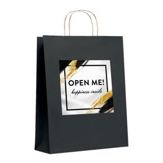 Popierinis dovanų maišelis "Open me"