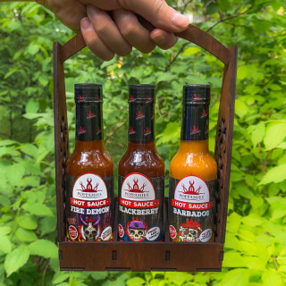 "Poppamies" padažų rinkinys "Burning Man"