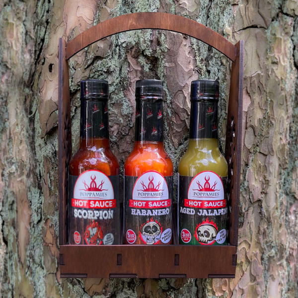 "Poppamies" padažų rinkinys "Fire starter"