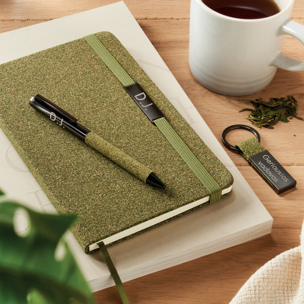 Prabangus rašymo rinkinys "Geriausias vadovas" su pasirinktais inicialais