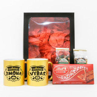 Premium dovanų rinkinys "Auksinė šeima"