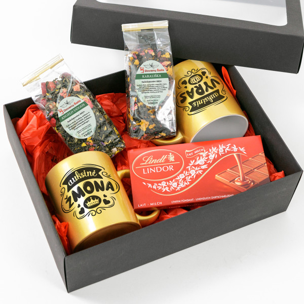 Premium dovanų rinkinys "Auksinė šeima" Premium dovanų rinkinys "Auksinė šeima"