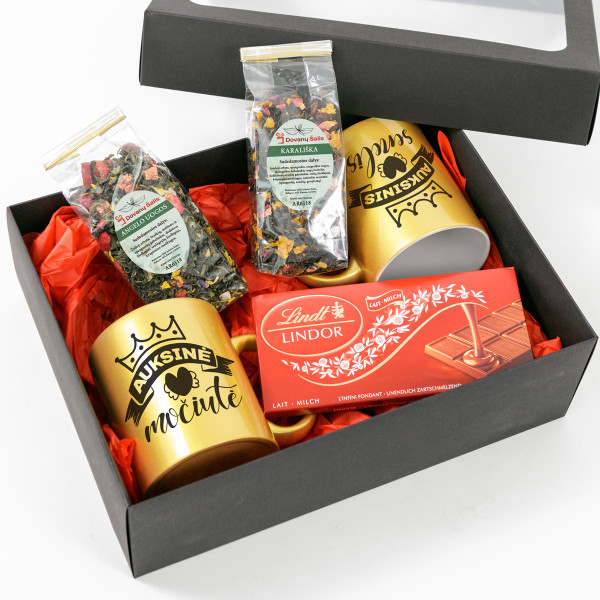 Premium dovanų rinkinys "Auksiniai seneliai" Premium dovanų rinkinys "Auksiniai seneliai"