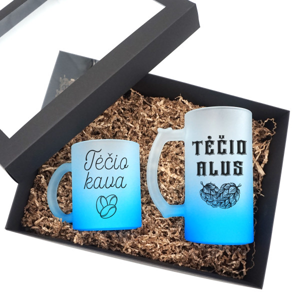 Premium dovanų rinkinys "Tėčio kava ir tėčio alus" Premium dovanų rinkinys "Tėčio kava ir tėčio alus"