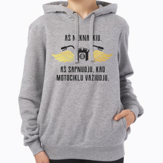 Premium "Stedman" džemperis "Sapnuoju, kad motociklu važiuoju"
