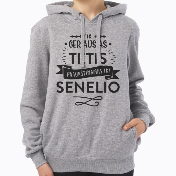 Premium "Stedman" džemperis "Tik geriausias tėtis paaukštintas iki senelio" Premium "Stedman" džemperis "Tik geriausias tėtis paaukštintas iki senelio"