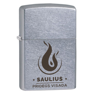 Zippo žiebtuvėlis "Pridegs visada" su Jūsų pasirinktu vardu