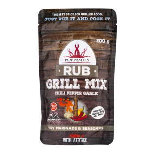 Prieskonių mišinys "Grill mix Rub", 200g.