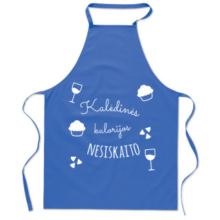 Prijuostė "Kalėdinės kalorijos nesiskaito"