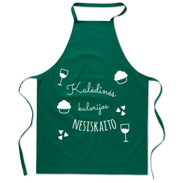 Prijuostė "Kalėdinės kalorijos nesiskaito" Prijuostė "Kalėdinės kalorijos nesiskaito"