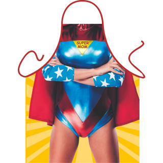 Prijuostė "Super MOM"