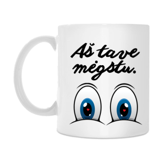 Puodelis "Mėgstu"