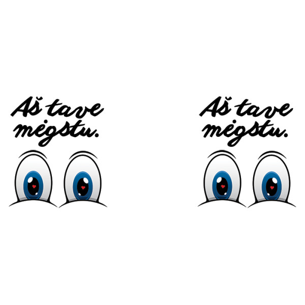 Puodelis "Mėgstu"