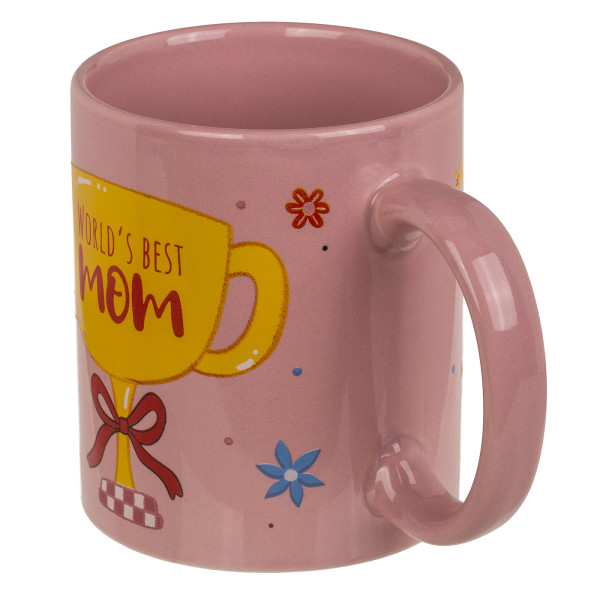 Puodelio ir kojinių rinkinys "World's Best Mom!"