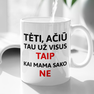 Puodelis "Ačiū, Tėti"