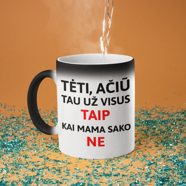 Puodelis "Ačiū, Tėti" Puodelis "Ačiū, Tėti"