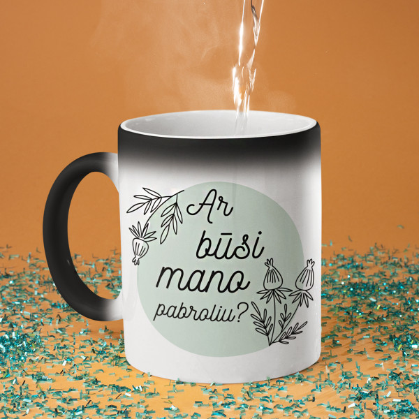 Puodelis "Ar būsi mano pabroliu?" Puodelis "Ar būsi mano pabroliu?"
