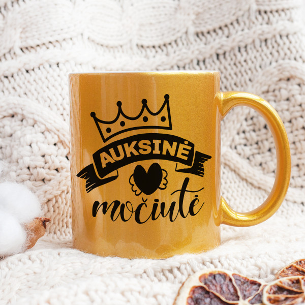 Puodelis "Auksinė močiutė" Puodelis "Auksinė močiutė"