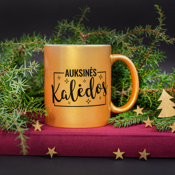 Puodelis "Auksinės Kalėdos" Puodelis "Auksinės Kalėdos"