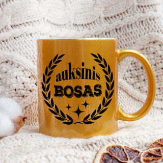 Puodelis "Auksinis bosas"
