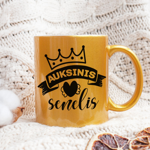 Puodelis "Auksinis senelis" Puodelis "Auksinis senelis"