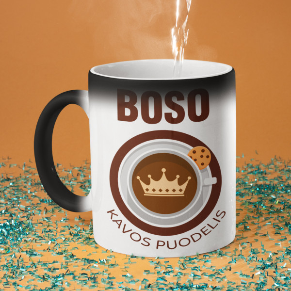 Puodelis "Boso kava" Puodelis "Boso kava"