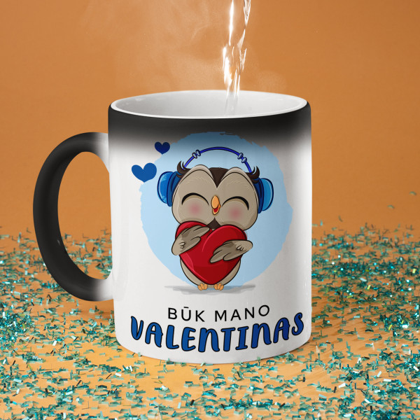 Puodelis "Būk mano Valentinas" Puodelis "Būk mano Valentinas"