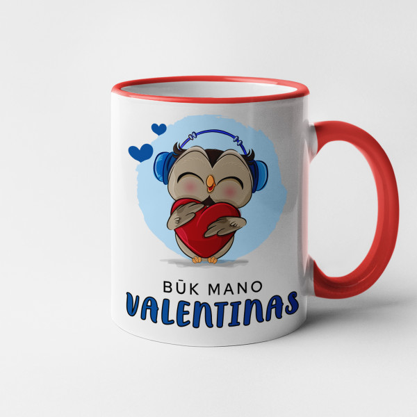 Puodelis "Būk mano Valentinas" Puodelis "Būk mano Valentinas"