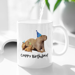 Puodelis "Cappy birthday"