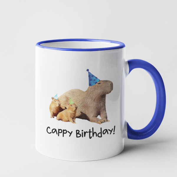 Puodelis "Cappy birthday" Puodelis "Cappy birthday"