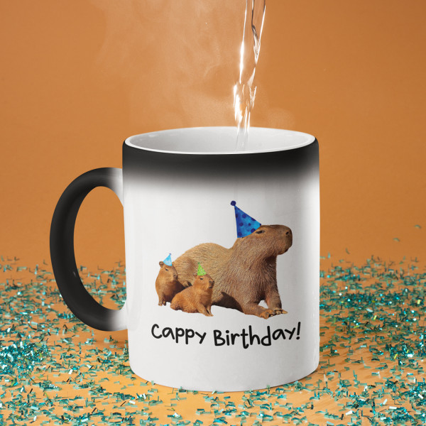 Puodelis "Cappy birthday" Puodelis "Cappy birthday"